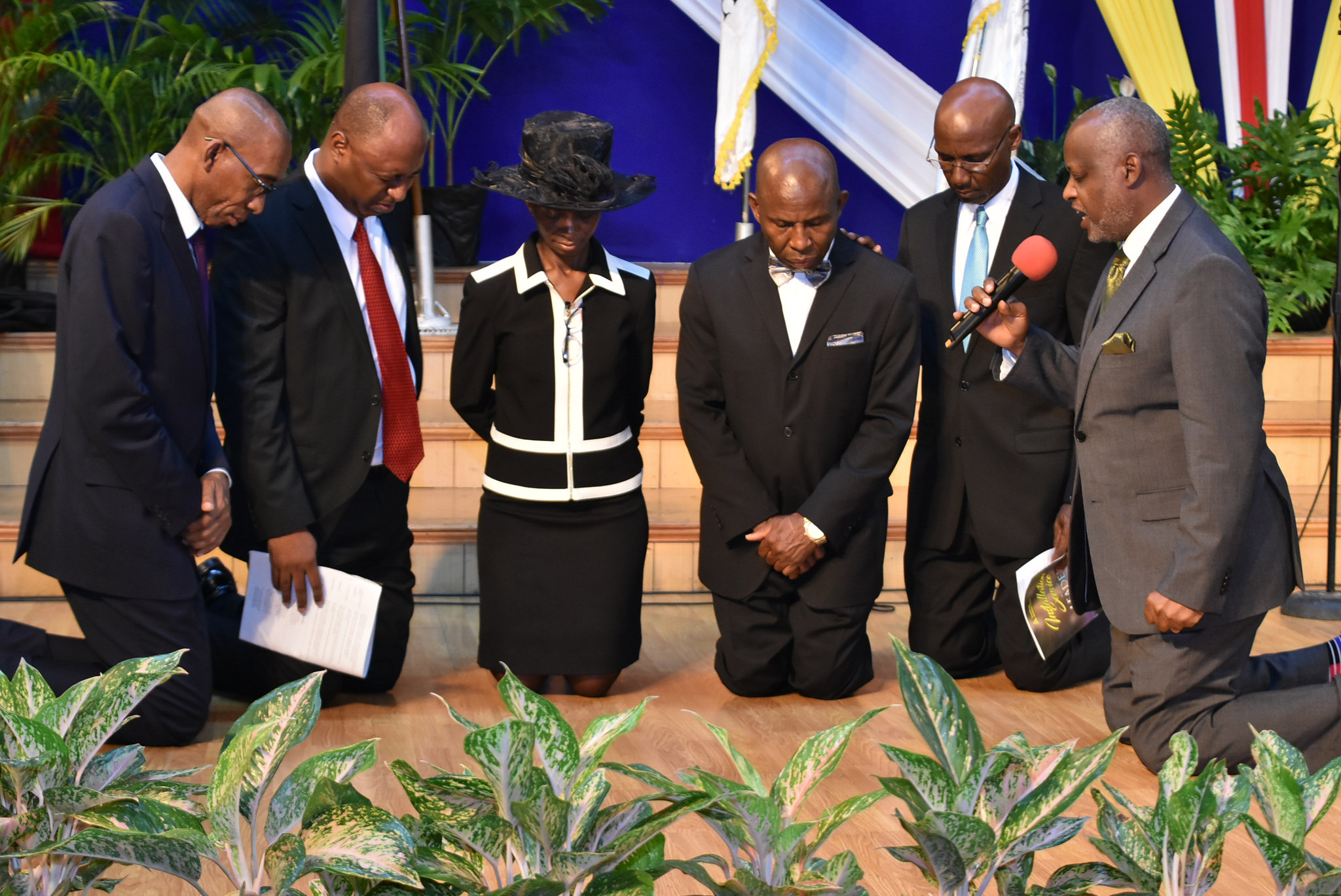 Newly Elected & Appointed Leadership of the WJC Installed Jamaica
