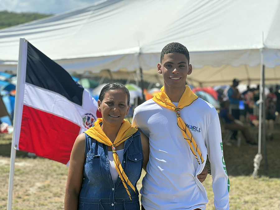 A Dream Come True for Mother and Son at IAD’s Pathfinder Camporee